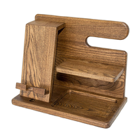 Ysdtaai — support personnalisé en bois pour téléphone, porte-clé, présentoir de montres, porte-monnaie, cadeau multifonctionnel