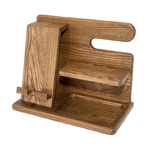 Tailai Tùy Chỉnh Gỗ Điện Thoại Trạm Nối <span class=keywords><strong>Key</strong></span> Chủ Wallet Xem Organizer Đứng Xem Hiển Thị Đứng Cho Quà Tặng Khuyến Mãi - Product Image 2