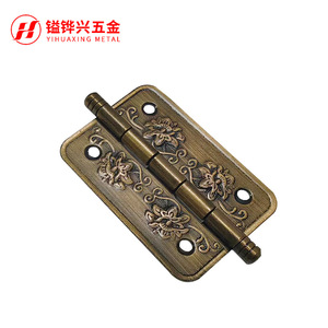 บานพับดอกบัวหิมะขนาด 2 นิ้ว ยี่ห้อ YIHUAXING METAL สำหรับเฟอร์นิเจอร์ ประตู หน้าต่าง แบบติดตั้งบนพื้นผิว สไตล์ดั้งเดิม อุปกรณ์ฮาร์ดแวร์ที่ทนทาน - Product Image 3