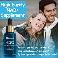 Complément alimentaire liquide oral liposomal NAD+ OEM/ODM avec nicotinamide riboside et resvératrol - Antioxydant et régénérateur cellulaire