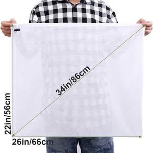 Bolsas reutilizables para elaboración casera de cerveza, granos, vino y cerveza; diseño con cordón ajustable. - Product Image 3