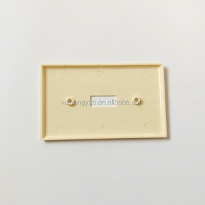 High Quality American Type <strong>Wall</strong> <strong>Plate</strong> ,1 Gang Toggle Switch Cover - Product Image 5