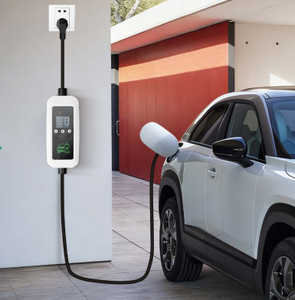 Chargeur EV portable 16A 3,5KW, prise US, écran couleur, indicateur LED lumineux, câble de charge EV portable - Product Image 4