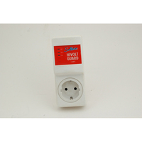 Dispositivo de protección contra sobretensión AVS 13A 15A 30A Pantalla digital Enchufe protector de voltaje para refrigerador