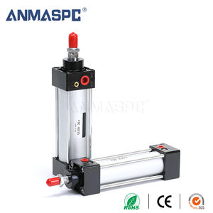 مبيعات مباشرة من المصنع لأسطوانة هوائية تلسكوبية مزدوجة الفعل عالية الجودة من سلسلة SC، أسطوانة هوائية SC80*100 - Product Image 3