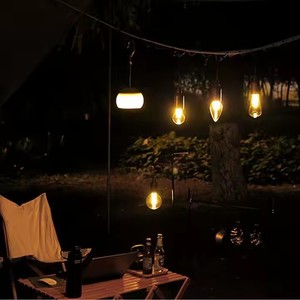 Trọng lượng nhẹ ngoài trời không thấm nước Di động dẫn cắm trại đèn lồng Survival Bộ dụng cụ dẫn đèn pin cho cắm trại - Product Image 4