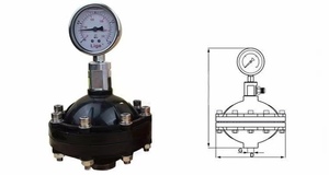 Amortiguador de Pulsaciones de Diafragma Anticorrosión para Bomba Dosificadora de Productos Químicos - Product Image 5