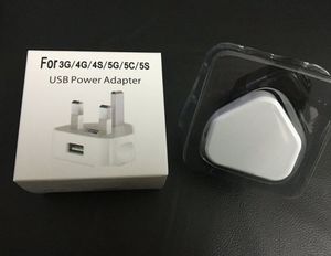 อะแดปเตอร์ชาร์จไฟแบบพกพาคุณภาพสูง OEM ปลั๊กแบบ UK ชาร์จเร็ว 5V 1A 2A สำหรับติดผนัง - Product Image 4