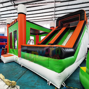<b>Inflatable</b> bouncy castle commercial bounce house with slide combo jumpers for outdoor party and events - Product Image 2