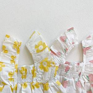 Vêtements pour bébé nouveau-né, vêtements pour bébé à fleurs + chapeau, coton de haute qualité, barboteuse pour bébé - Product Image 5