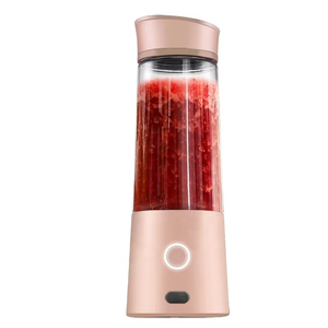 Nueva moda recargable inalámbrico Personal Mini tamaño naranja batido máquina rompehielos exprimidores licuadora para el hogar - Product Image 3