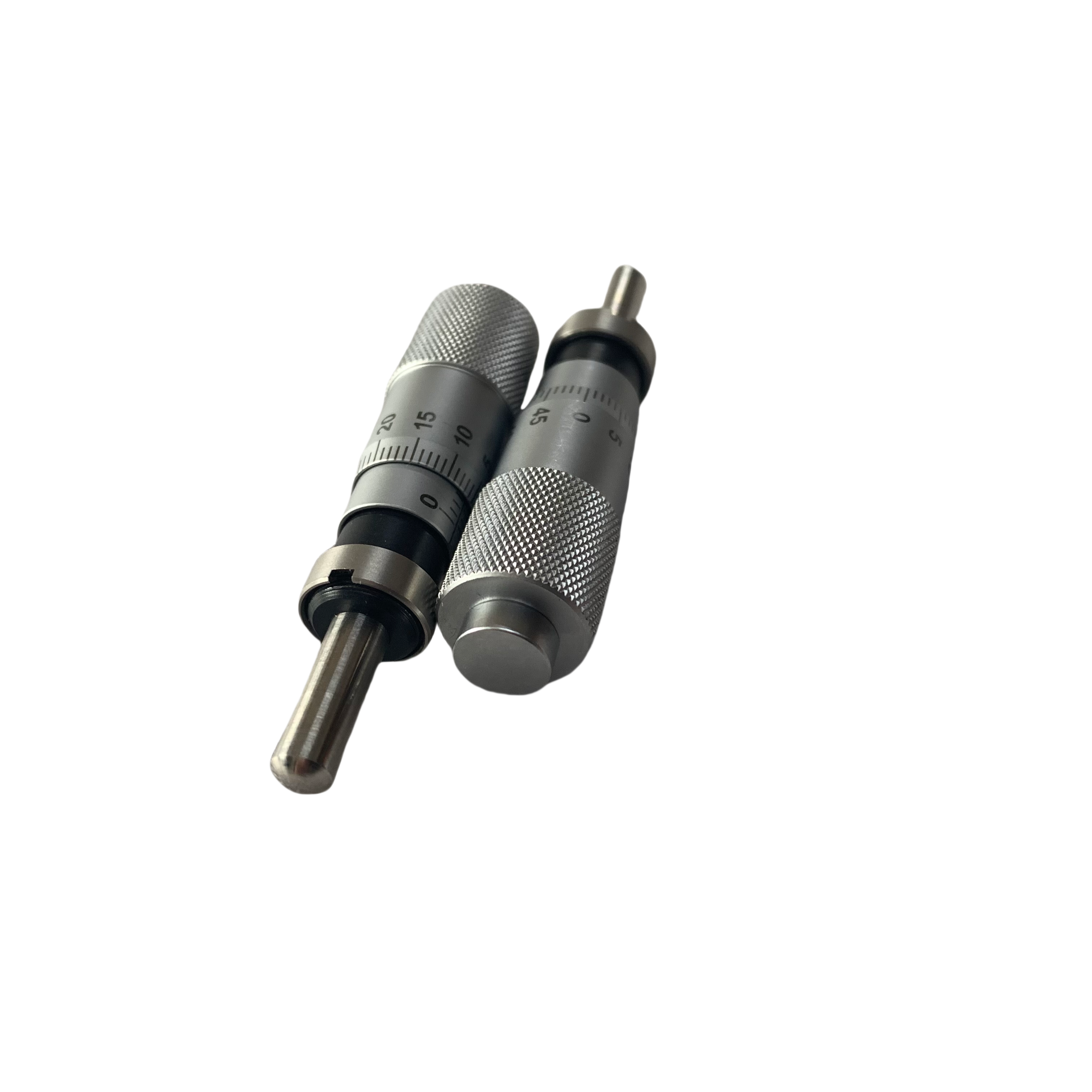 Original Stainless Steel Ball Head Lock Screw Micrometer CNC Machined with Adjustable Knob outside
