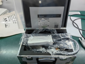 Échographe vétérinaire DMSU25 à prix abordable avec sonde sans fil neuve N&B pour la détection précoce de la gestation chez les bovins - Product Image 5