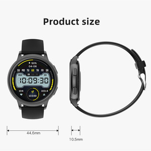 Reloj inteligente Maxtop con pantalla táctil grande para mujer, reloj inteligente IP68 resistente al agua con correa de acero, relojes inteligentes a la moda para mujer - Product Image 2