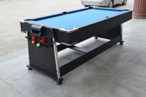 <span class=keywords><strong>Table</strong></span> de billard rotative <span class=keywords><strong>multi</strong></span>-<span class=keywords><strong>jeux</strong></span> 4-en-1 pour la maison, 7 pieds, personnalisable, avec hockey sur air et tennis de <span class=keywords><strong>table</strong></span>, qualité tournoi - Product Image 4