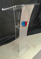 Atril de Acrílico Personalizado para Iglesia, Púlpito y Podio, Suministros para Hotel, Nuevo para Bodas, Fiestas y Decoración de Eventos