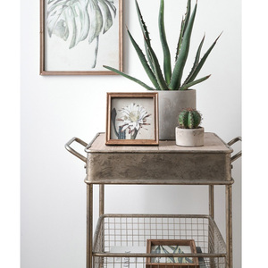 Cadre Photo Cactus en bois massif, Simple et créatif, avec Cactus, décoration pour la maison, création de bureau - Product Image 5