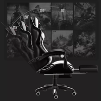 Chaise de bureau pour gamers Peru Chili populaire pc massage Silla Gamer Chaise de bureau stock moins cher Chaise de gaming avec repose-pieds JL prêt à expédier