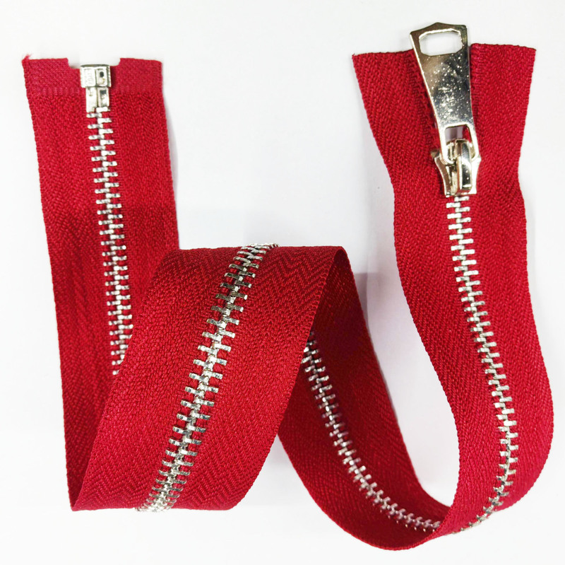 Stylish Rubber Pull Rope Pvc Zipper