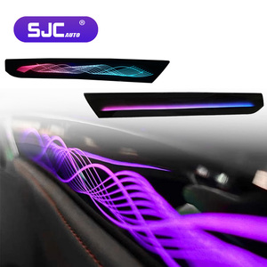 SJC amélioré 64 lumière ambiante intérieur de voiture dynamique LED Symphony Kit de lumière atmosphérique pour les modèles <span class=keywords><strong>Lexus</strong></span> <span class=keywords><strong>RX</strong></span> 2016-2022 - Product Image 1