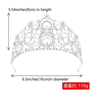 Witch Glinda Crown Headband Movie Wicked Cosplay <strong>Fantasy</strong> Costume Accessories Adult Women Roleplay Fantasia Hair Band Woman Crown