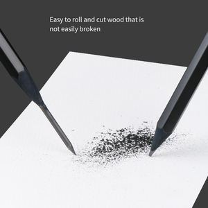 Giorgione Professionnel 6 crayons à dessin et à croquis durs 2B Noir Ensemble pour la peinture pour les étudiants - Product Image 6