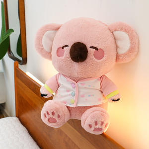 新しいピンクのコアラのぬいぐるみ、超柔らかいPPコットン入り、11〜30cm、ユニセックス、ストレス解消、洗える、ギフト、卸売 - Product Image 3