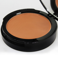 Palette de poudre pressée mate sans huile 5 couleurs pour maquillage de marque privée, couvrance totale, fond de teint et poudre visage