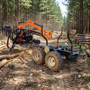 Remorque robuste pour VTT, remorque forestière pour le transport de bois, remorque tout-terrain pour le transport de grumes à <span class=keywords><strong>vendre</strong></span> - Product Image 2