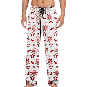 Pantalones de Corte Recto para Hombre con Bolsillos Reforzados, 100% Poliéster, Tejido Ecológico de Peso Medio, Festivo, Casual para el Día a Día - Product Image 4