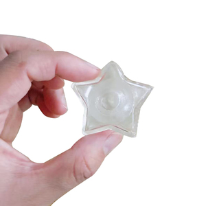 Composants de coque gonflable transparente en forme d'étoile DIY, jouet anti-stress vide à presser pour la décompression - Product Image 1