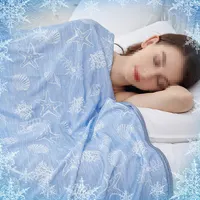 קיץ קר מזגן שמיכת תנומה במשרד כיסוי קר תחושה קרח משי יפני קירור שמיכת עבור מיטות