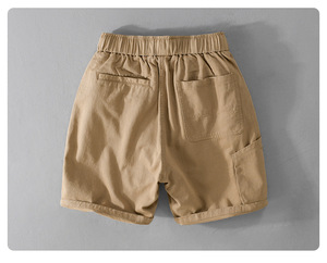 Nouvel ensemble de vêtements d'été pour garçon, <span class=keywords><strong>chemise</strong></span> rayée sans manches, short vert - Product Image 4