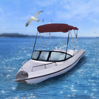 Vente chaude 17.6ft/5.38m Yachts à voile en fibre de verre avec 6 sièges Ferry Boats Jet de sport à bas prix