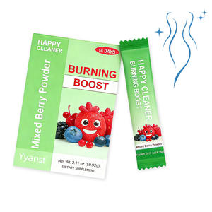 OEM/ODM, saveur de baies mélangées biologiques, santé intestinale, brûleur de graisse, perte de poids, bâton de gel minceur, emballage personnalisé pour adultes, aliments santé - Product Image 1