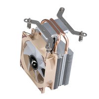 QiuzAim 2/4/6 Heat Pipe X79 Carte Mère CPU Ventilateur de Refroidissement avec Lumière 9cm Refroidi par Air E5 Bureau 2011 PWM Contrôle de Température X99