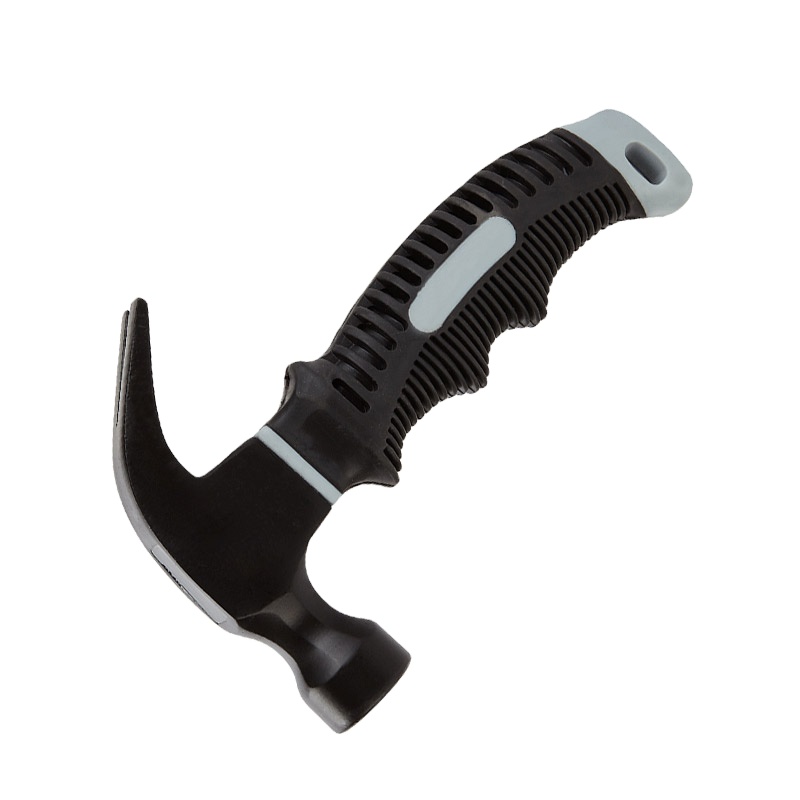 Multifunktion aler Klauen hammer 8 Unzen Mini kurzer dicker kleiner Klauen hammer mit TPR Anti-Rutsch-Griff hammer