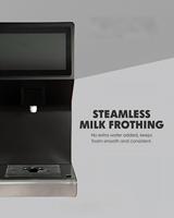 Espumador de Leche Automático Comercial Mr.Cafe FM 2S, Eléctrico, Programable, Pantalla Táctil de 7 Pulgadas, Alta Eficiencia