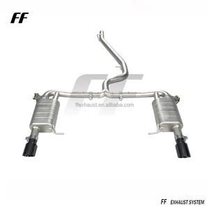 Hiệu suất cao mèo trở lại ống xả cho VW <span class=keywords><strong>Passat</strong></span> R36 CC 3.6 ống xả Hợp kim Titan hệ thống ống xả ô tô - Product Image 2