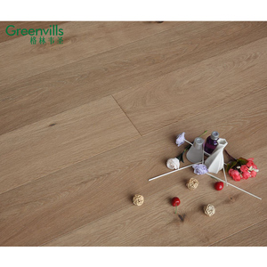 2023 vente chaude couleur claire chêne blanc européen plancher en bois d'ingénierie - Product Image 5