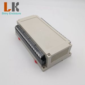 Caja de plástico personalizada para raspberry <span class=keywords><strong>pi</strong></span>, carcasa de carril din grande de 200x110x60mm - Product Image 3