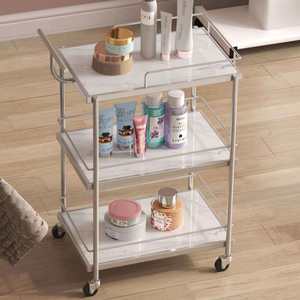 Beauty Trolley Mobile Beauty Salon Equipment <b>Stand</b> Hairdressing Salon Styling Manicure Tool Trolley Snack Storage Rack <b>Stand</b> - Product Image 5