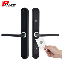 Cerraduras de Puerta RFID para Hotel Panwei, Cerradura de Seguridad sin Llave con Software de Sistema Gratuito