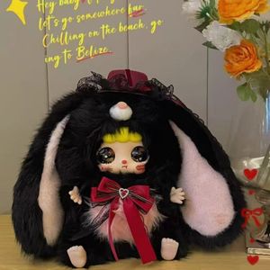 เค บี ดู ไน ฟู ซอสบันนี่แช่แข็ง ตุ๊กตาขนฟู 600% บลายด์บ็อกซ์ V1 ขนาด 1/12 สำหรับเด็กอายุ 4-12 ปี Giftmerrycoo - Product Image 3