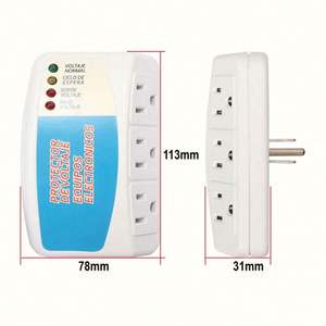 Protector de Voltaje de Alta Calidad con 3 Tomas de Corriente de 120V, Estilo Americano, para Refrigerador Doméstico - Product Image 4