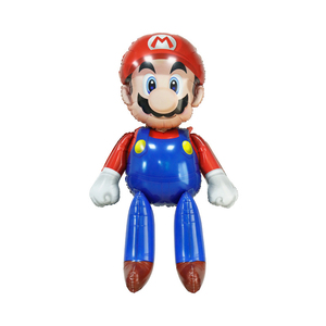 3D grand <span class=keywords><strong>Spiderman</strong></span> <span class=keywords><strong>Mario</strong></span> Buzz lumière Airwalker feuille ballons fête d'anniversaire décoration fournitures cadeaux pour enfants - Product Image 2