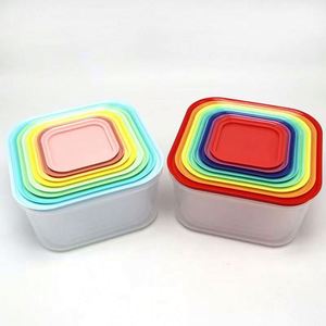 Juego de 8 Contenedores Organizadores para Refrigerador USSE, Caja de Almacenamiento de Alimentos para Clasificar Alimentos - Product Image 1
