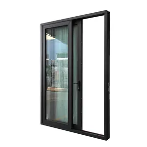 AS2047 NFRC NOA standard a prova di uragano prezzo economico porta scorrevole con ascensore in alluminio a doppio impatto smaltato