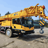 La grue mobile QY25K5D de construction de XC-MG d'occasion a utilisé la grue hydraulique de camion de flèche télescopique de 25 tonnes