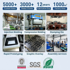 Servicio de Moldeo por Inyección de Plástico <span class=keywords><strong>ABS</strong></span> OEM de Fabricante Profesional Personalizado para Productos de Carcasas Electrónicas - Product Image 2